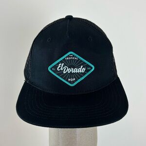 Black El Dorado Hops Snapback‎ Hat
